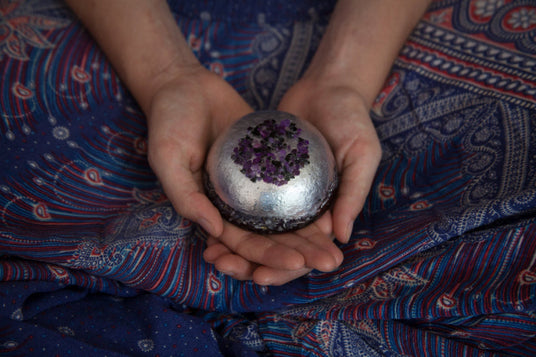 Silver and Sugelite orgonite SBB