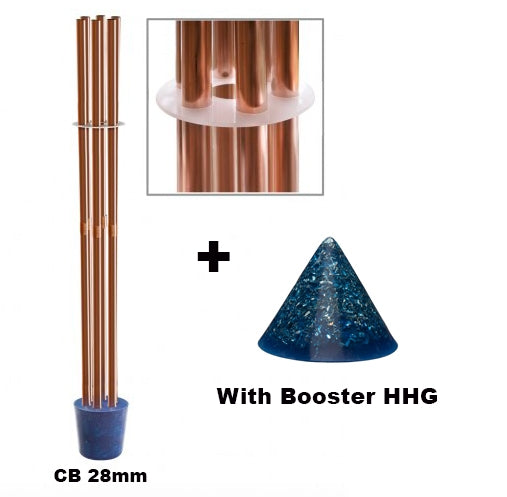 Powerful Orgonite Cloud Buster potentized with Keshe GANS Booster HHG