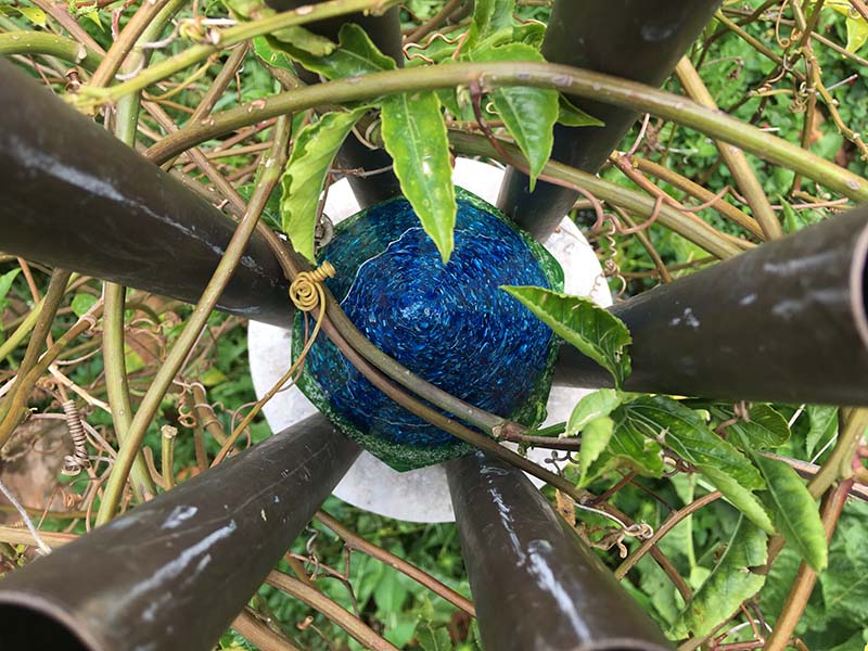 Orgonite Cloud Buster with Keshe GANS Booster  HHG