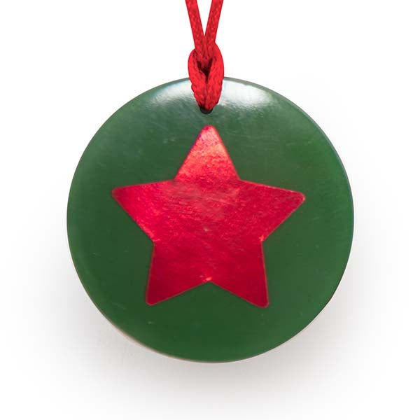 Red Star Orgonite for Courage and power