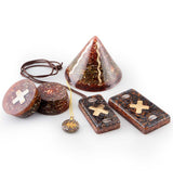 Orgonite Bundle with African herbal medicine "Muti" for spiritual protection from black magic attacks