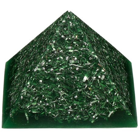 Large Orgone Pyramid green