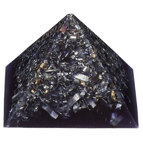 orgonite pyramid medium purple