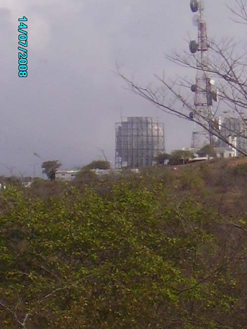 orgonite gifting radar station above Tete, Mozambique